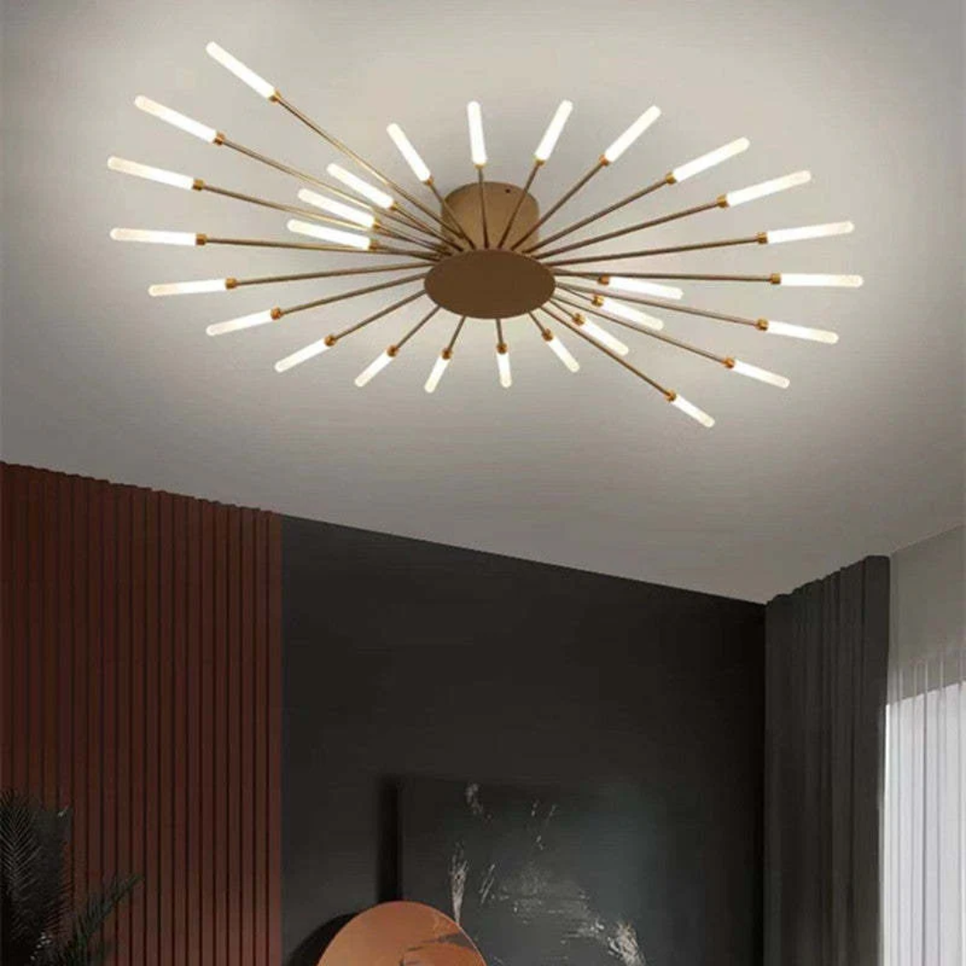 BowLift | Modern Large LED Ceiling Lamp - LumenMax