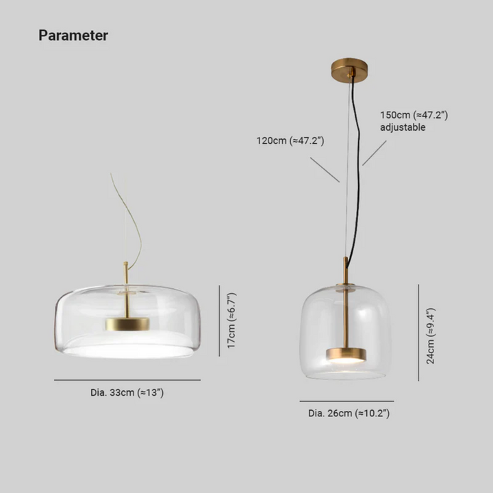 Retro LED Pendant Lamp - VintageGlow | Bowlift
