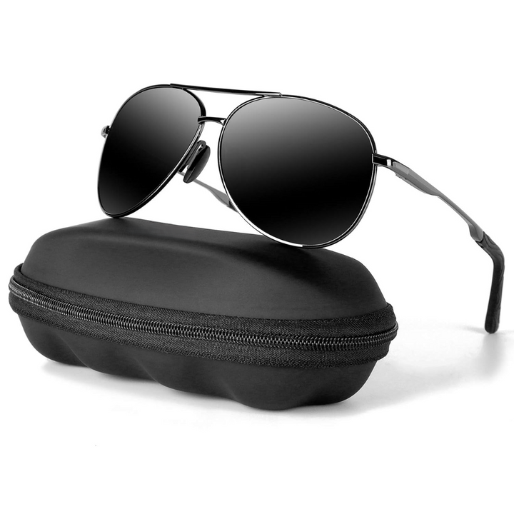 Premium Polarized Aviator Sunglasses - Joey | Bowlift