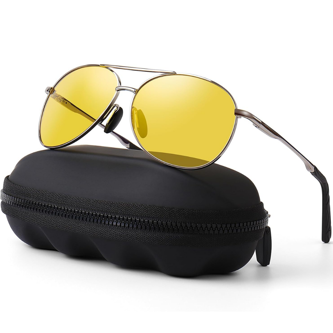 Premium Polarized Aviator Sunglasses - Joey | Bowlift