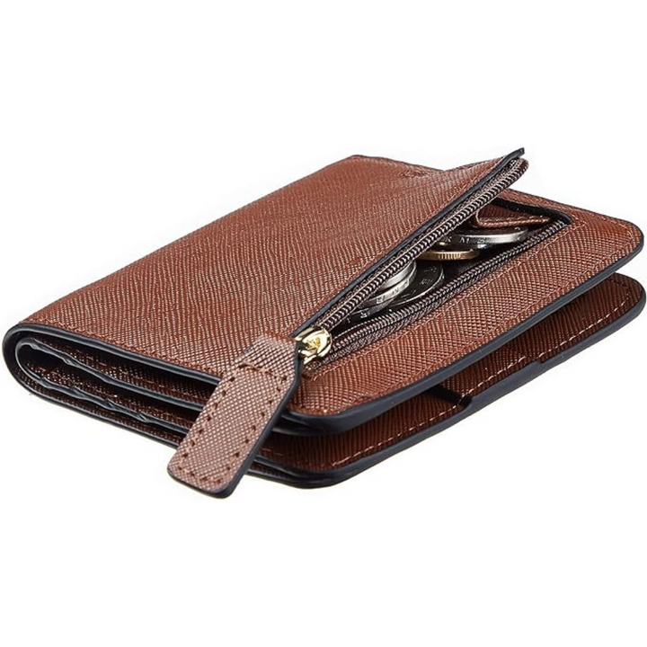 Luxury RFID-Blocking Ladies Wallet Bowlift