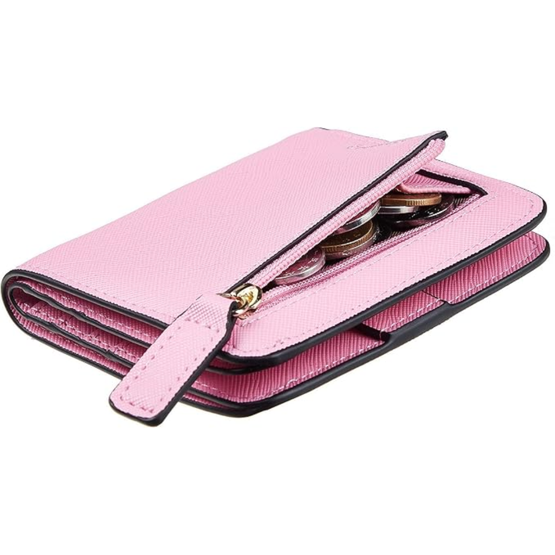 Luxury RFID-Blocking Ladies Wallet Bowlift