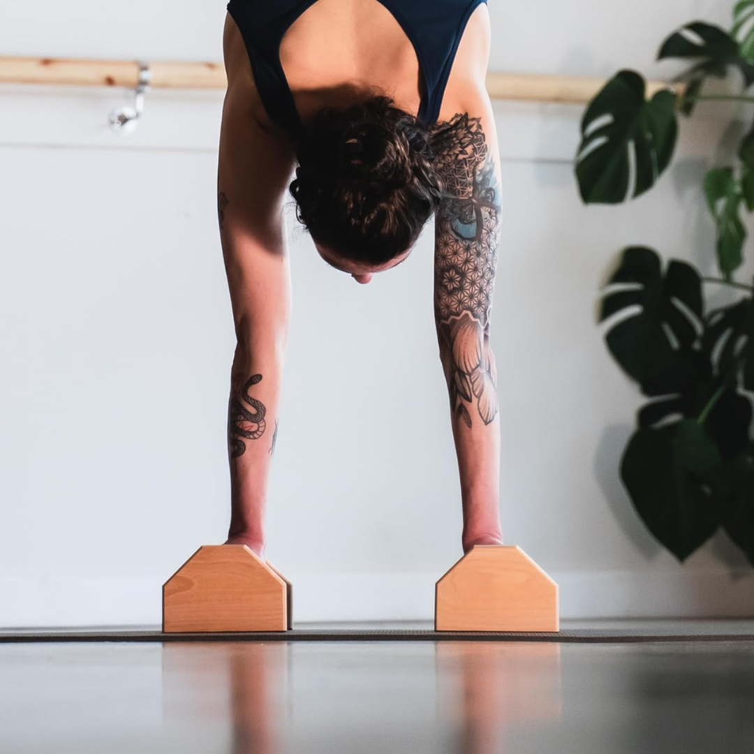 Calisthenics PowerBars – Stevige Houten Push-Up Steunen Bowlift