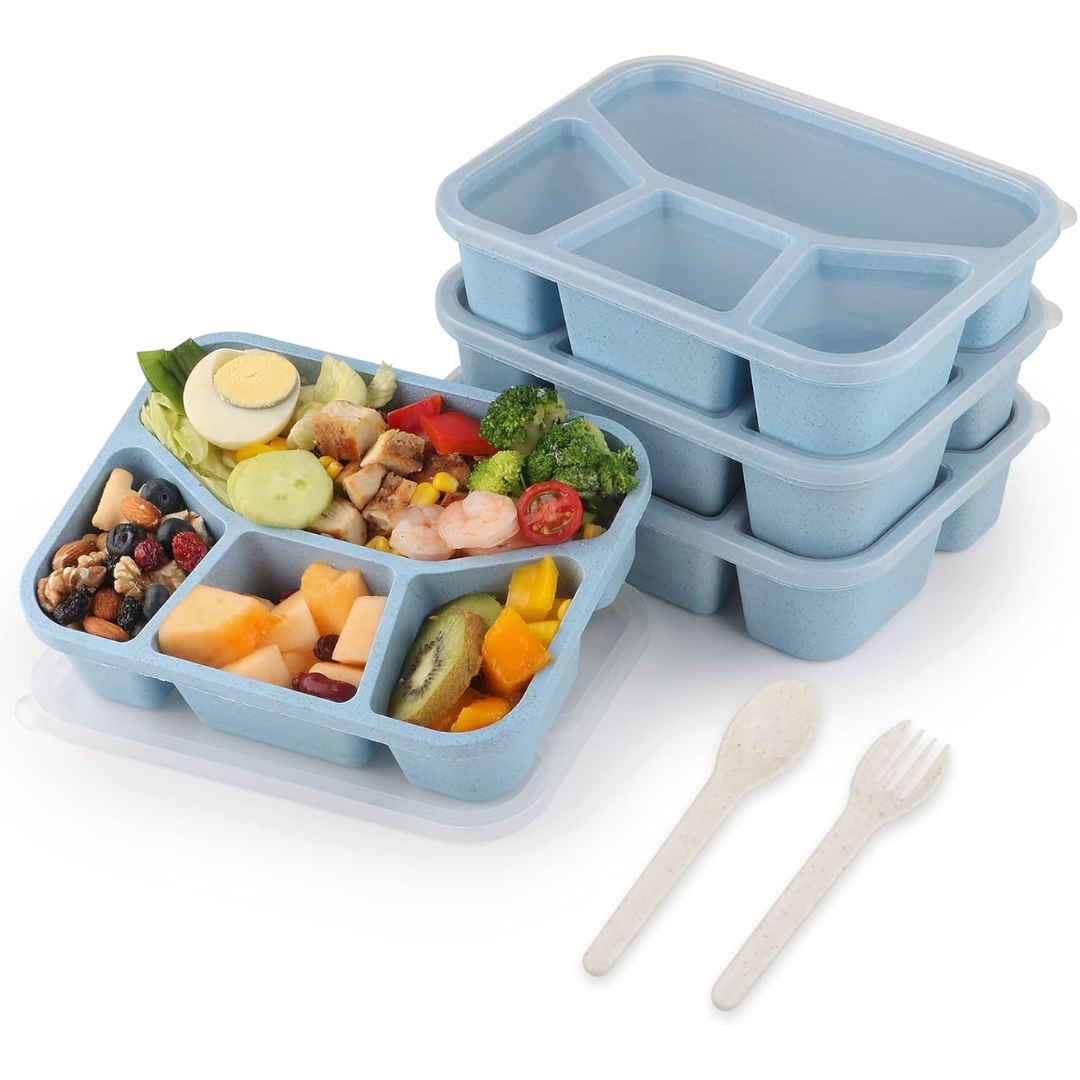 BentoBox – Set van 4 Snacks Dozen met Compartimenten Bowlift