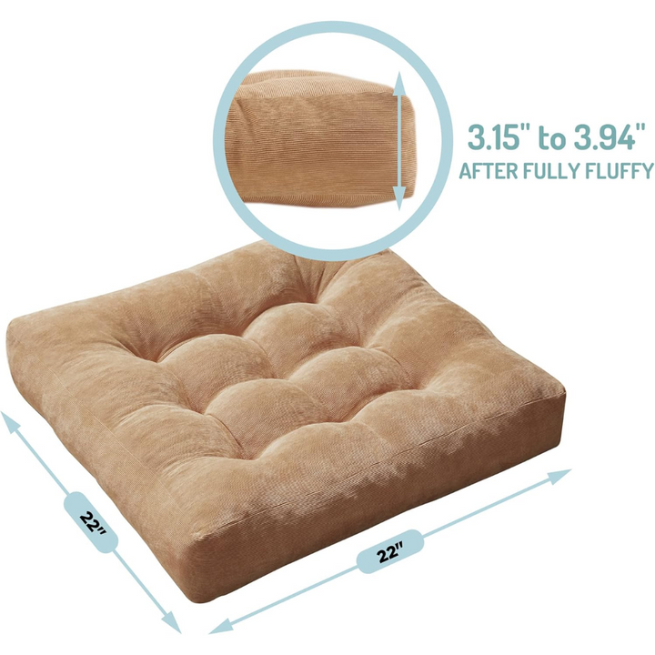 ZenCushion – Set van 2 Luxe Meditatiekussens Bowlift