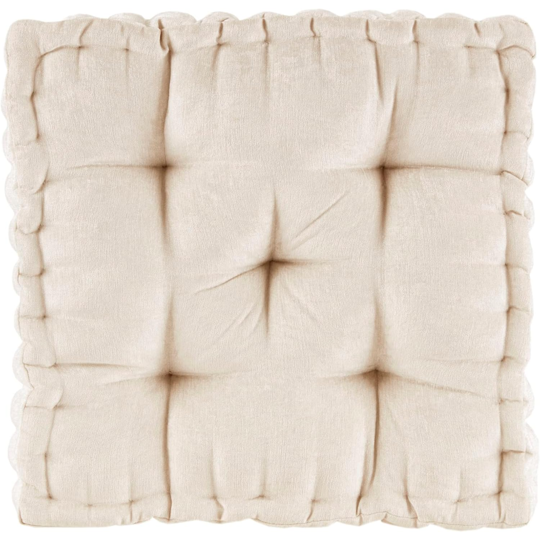 ZenComfort - Luxe Chenille Meditatiekussen voor de Vloer Bowlift