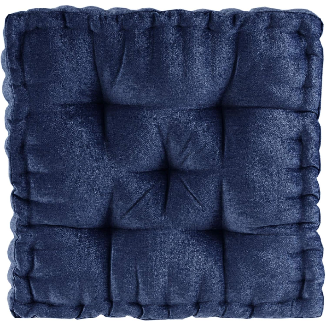 ZenComfort - Luxe Chenille Meditatiekussen voor de Vloer Bowlift