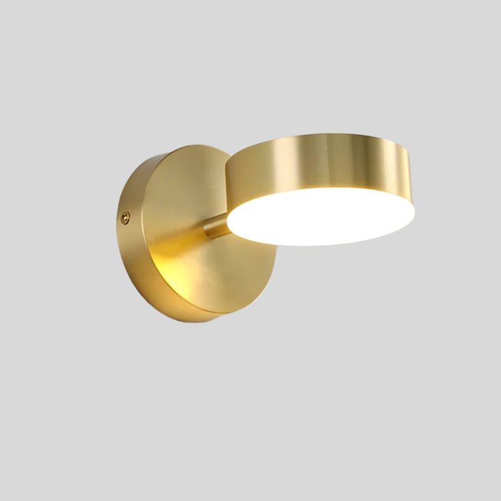 BowLift | Scandinavian Copper LED Wall Lamps