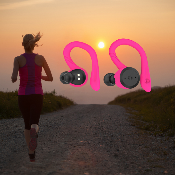 BowLift | Vega Waterproof Wireless Sport Earbuds – 20 Hours Playtime | Bluetooth 5.0, IPX7 for Swimming & Fitness