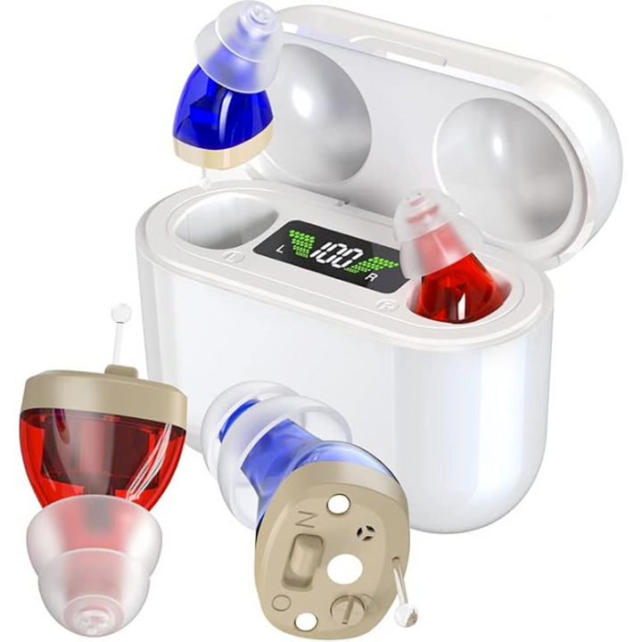 BowLift | Invisible Rechargeable Hearing Aids with Sound Reduction – Comfortable and Discreet Design for Mild to Moderate Hearing Loss