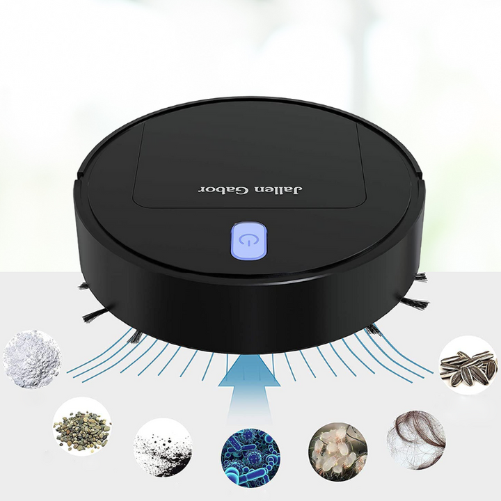 BowLift | Cleanoro S6 Robot Vacuum Cleaner | Compact & Intelligent | For Pet Hair, Hard Floors & Carpets | 2h Runtime