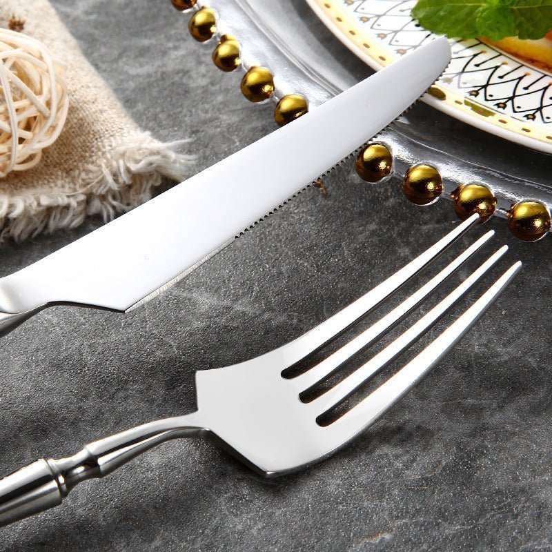 BowLift | Contemporary stainless steel cutlery set for home and events