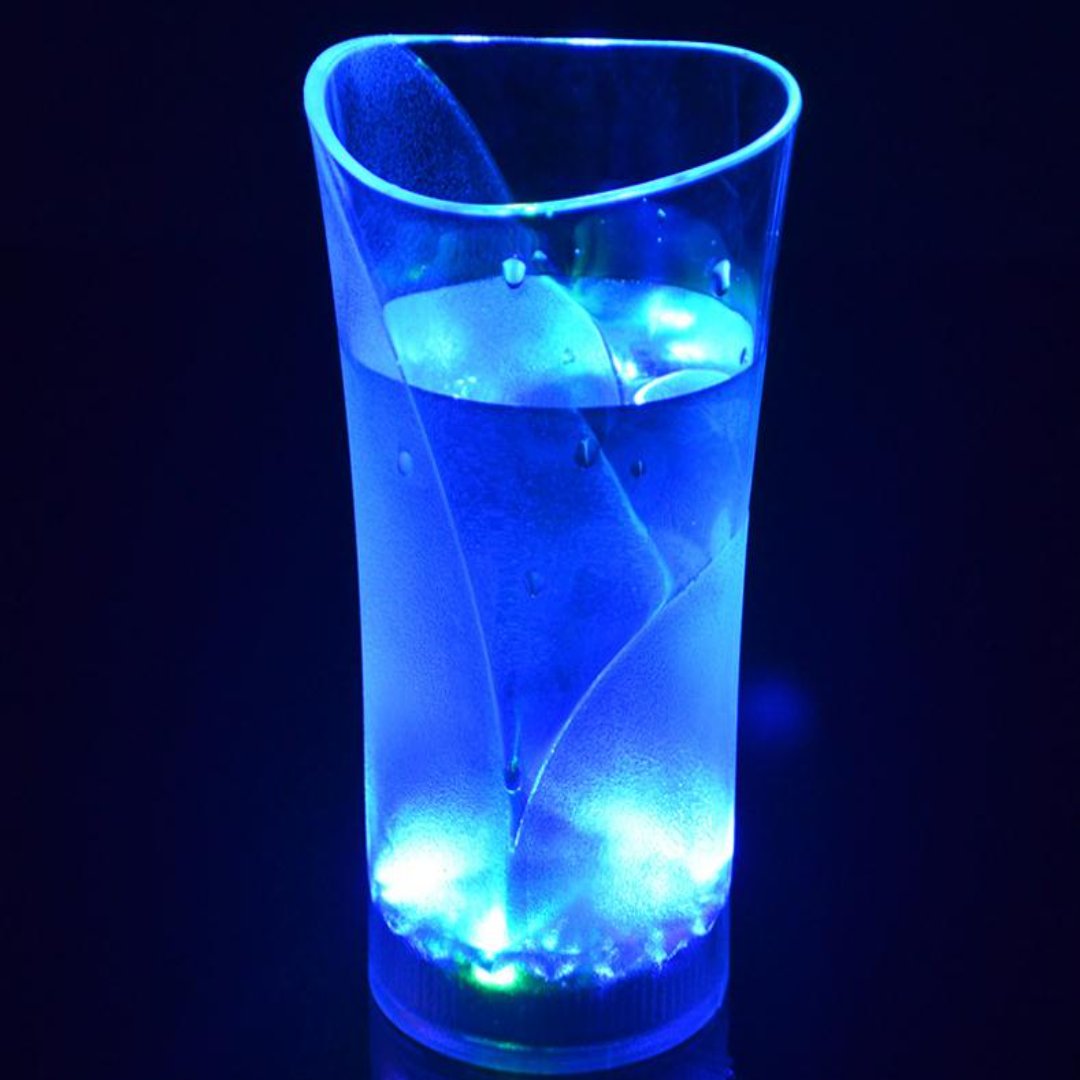 BowLift | Valentine Day Flashing Colorful LED Light Up Cup Glass