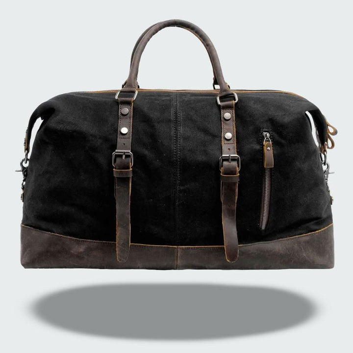 BowLift | Valour Canvas & Leather Travel Duffle Bag – 35L