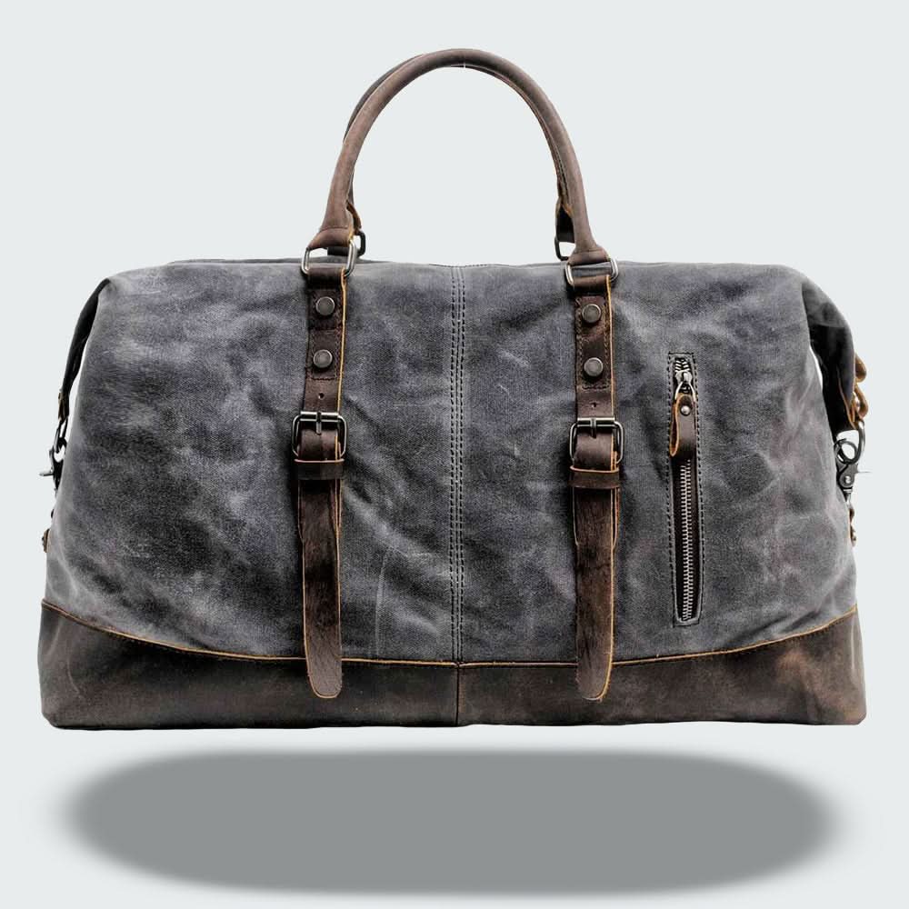 BowLift | Valour Canvas & Leather Travel Duffle Bag – 35L