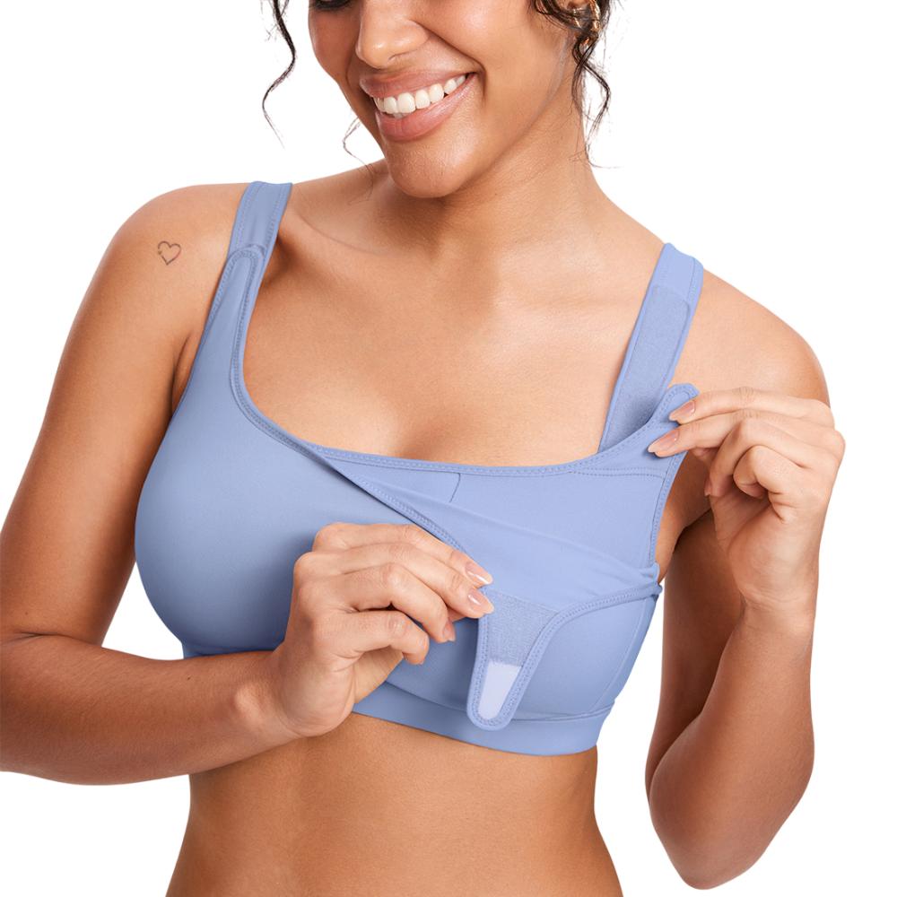 BowLift | Velcro All-in-One Wireless Nursing Bra for Pumping and Breastfeeding