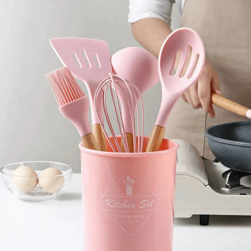 FlexiChef – Duurzaam Silicone Keukengerei Set Bowlift