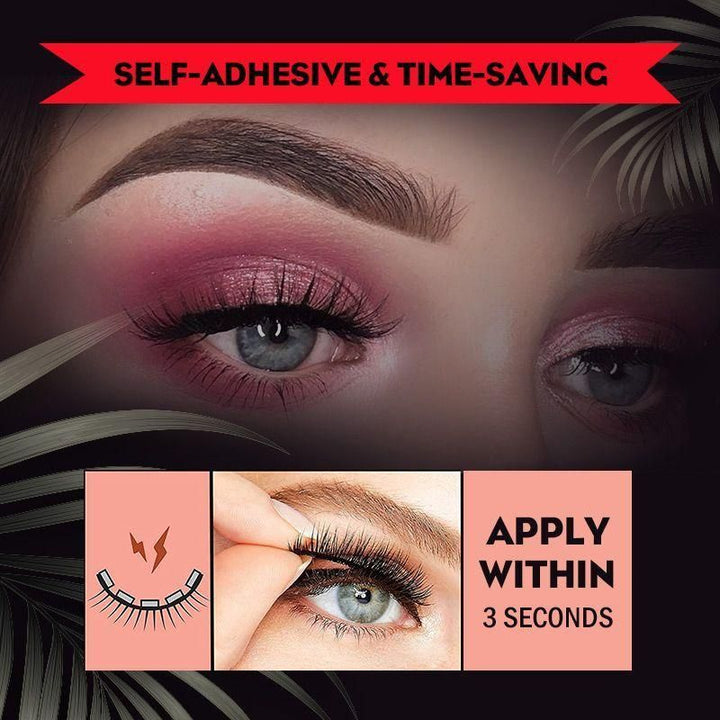 Waterproof – Reusable Self-adhesive Eyelashes Bowlift
