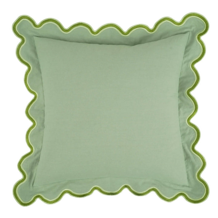 BowLift | Wave Edge Cotton Cushion Cover