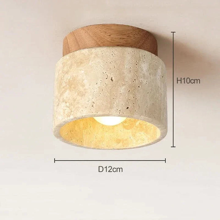 BowLift | Japanese Cream Style LED Ceiling Light