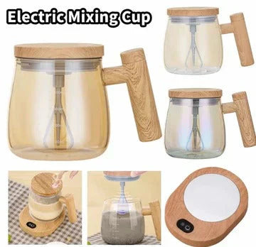 400ml Electric Mixing Cup, Automatic Portable Glass Cup Blender Bowlift