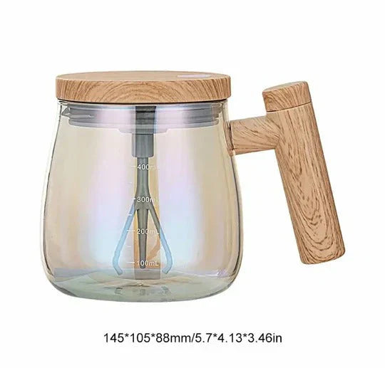 400ml Electric Mixing Cup, Automatic Portable Glass Cup Blender Bowlift