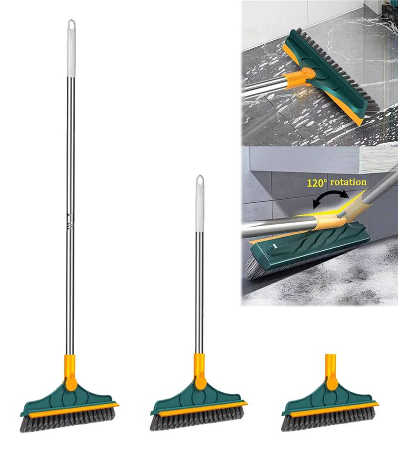 BowLift | LuxiClean Double-Action Floor Scrub Brush | Effortless cleaning and sweeping for a sparkling finish