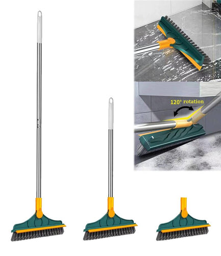 BowLift | LuxiClean Double-Action Floor Scrub Brush | Effortless cleaning and sweeping for a sparkling finish