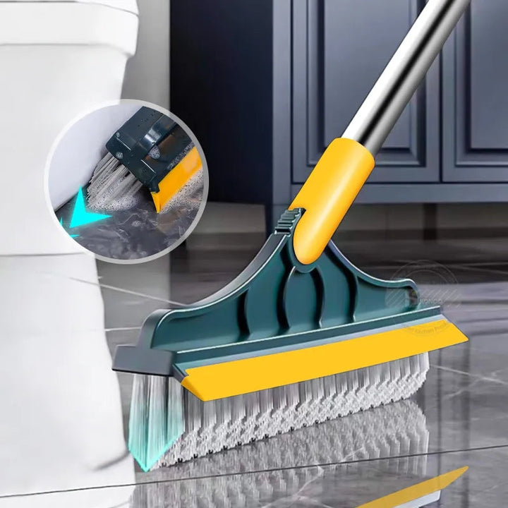 BowLift | LuxiClean Double-Action Floor Scrub Brush | Effortless cleaning and sweeping for a sparkling finish