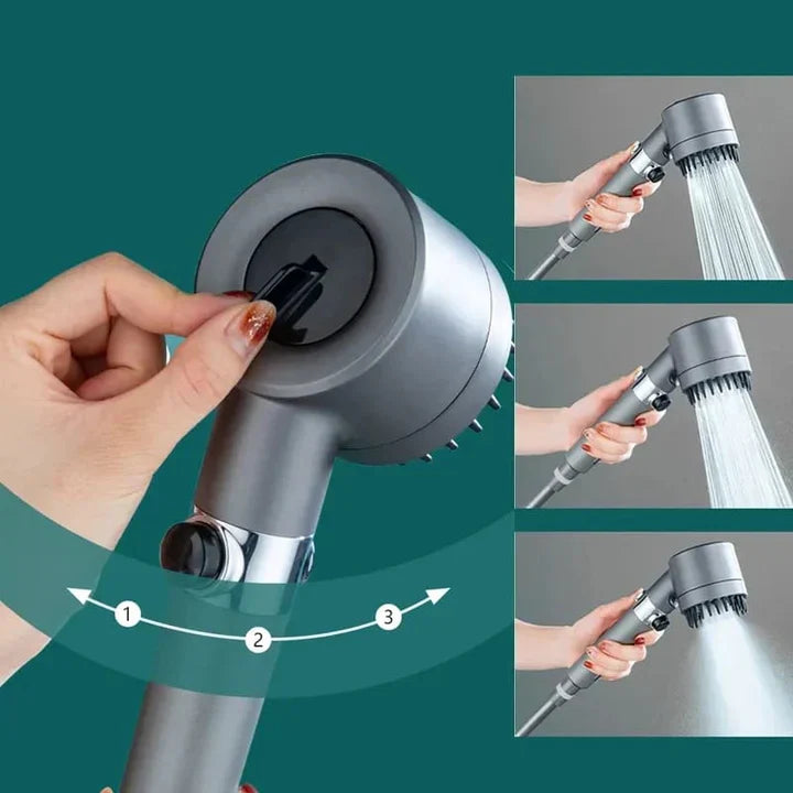 BowLift | HydroSpa | Water-saving showerhead with high pressure and filter