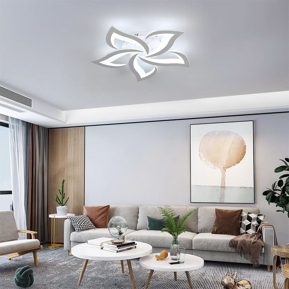 BowLift | Modern Flower-Shaped LED Ceiling Light for Home Décor
