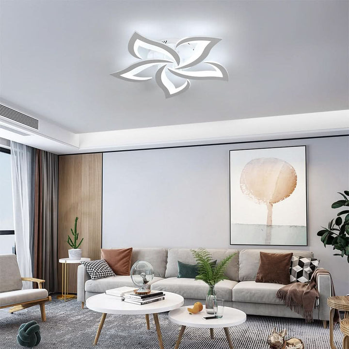 BowLift | Modern Flower-Shaped LED Ceiling Light for Home Décor