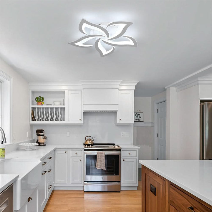 BowLift | Modern Flower-Shaped LED Ceiling Light for Home Décor