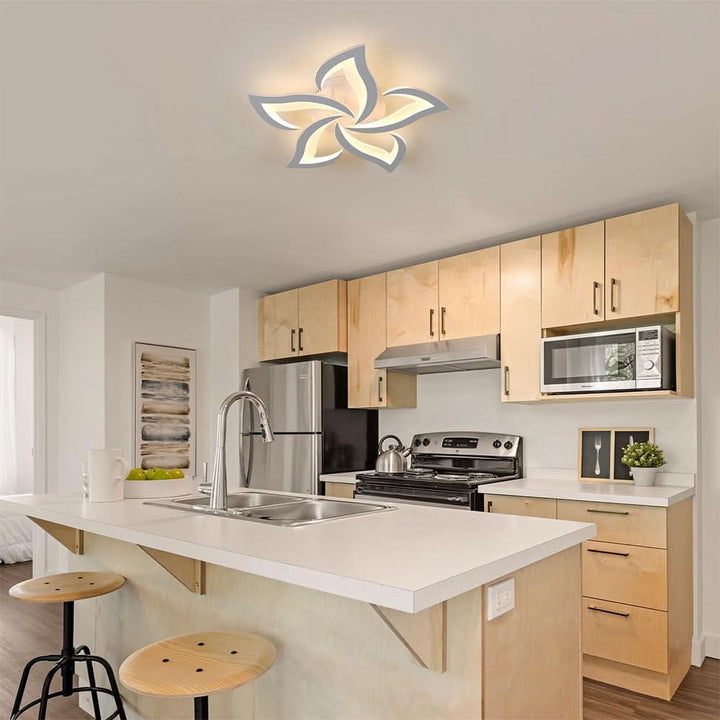 BowLift | Modern Flower-Shaped LED Ceiling Light for Home Décor