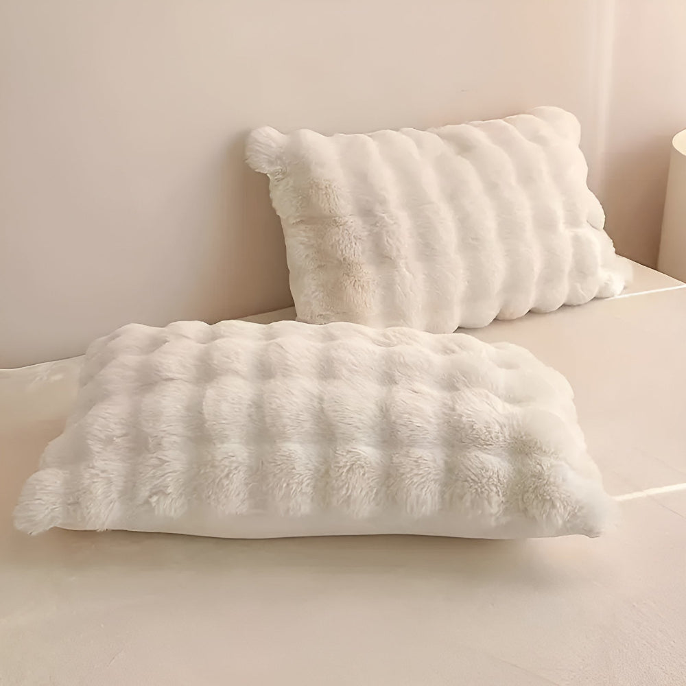 BowLift | Rabbit Faux Fur Pillow Cover
