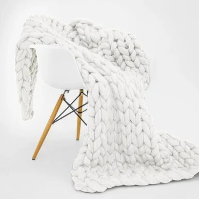 BowLift | Organic Cotton Weighted Blanket | Breathable, Machine Washable & Ideal for Year-Round Comfort