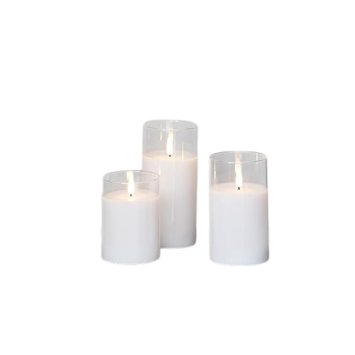 BowLift | LuxeLumen LED Candle Set | Elegant LED candles with remote control for atmospheric ambiance