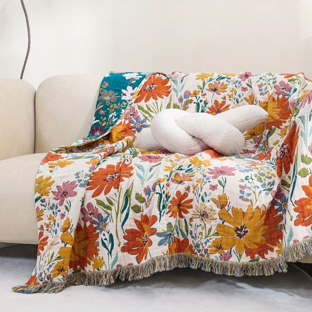 BowLift | Wildflower Garden Cotton Blanket