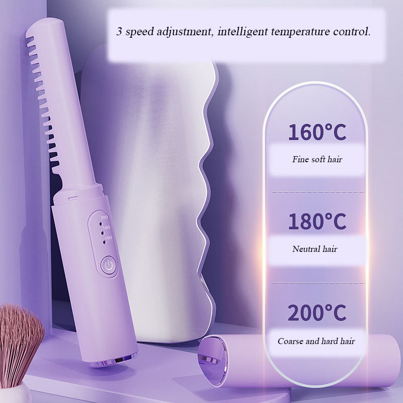 BowLift | Wireless Anti-Burn Portable Hair Styler Comb