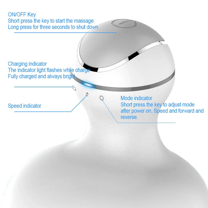 BowLift | Wireless Relax Head Scalp Massager