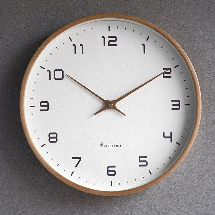 BowLift | Scandinavian Minimalist Wooden Wall Clock