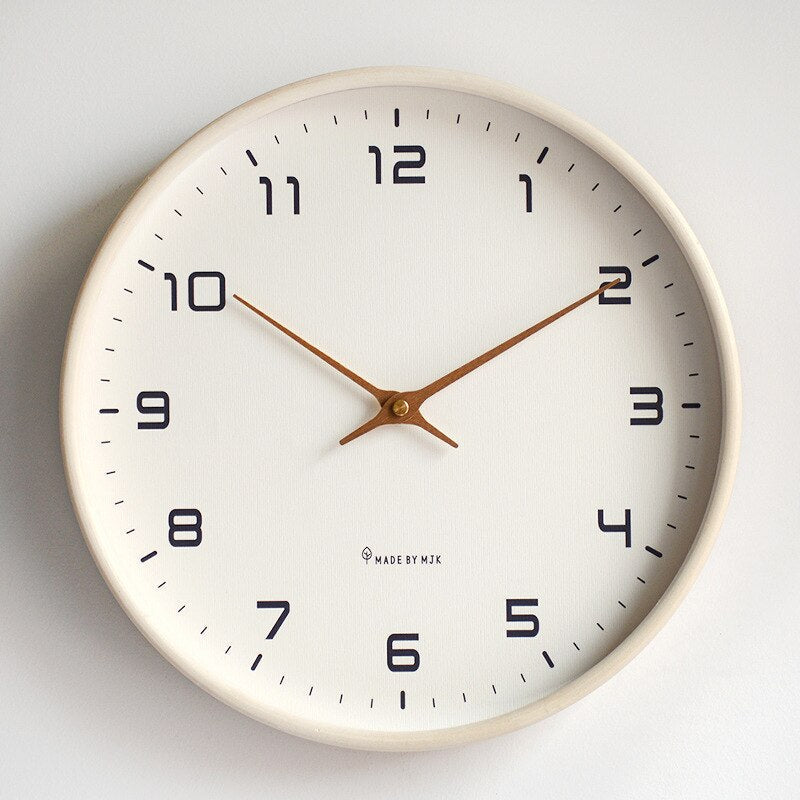 BowLift | Scandinavian Minimalist Wooden Wall Clock
