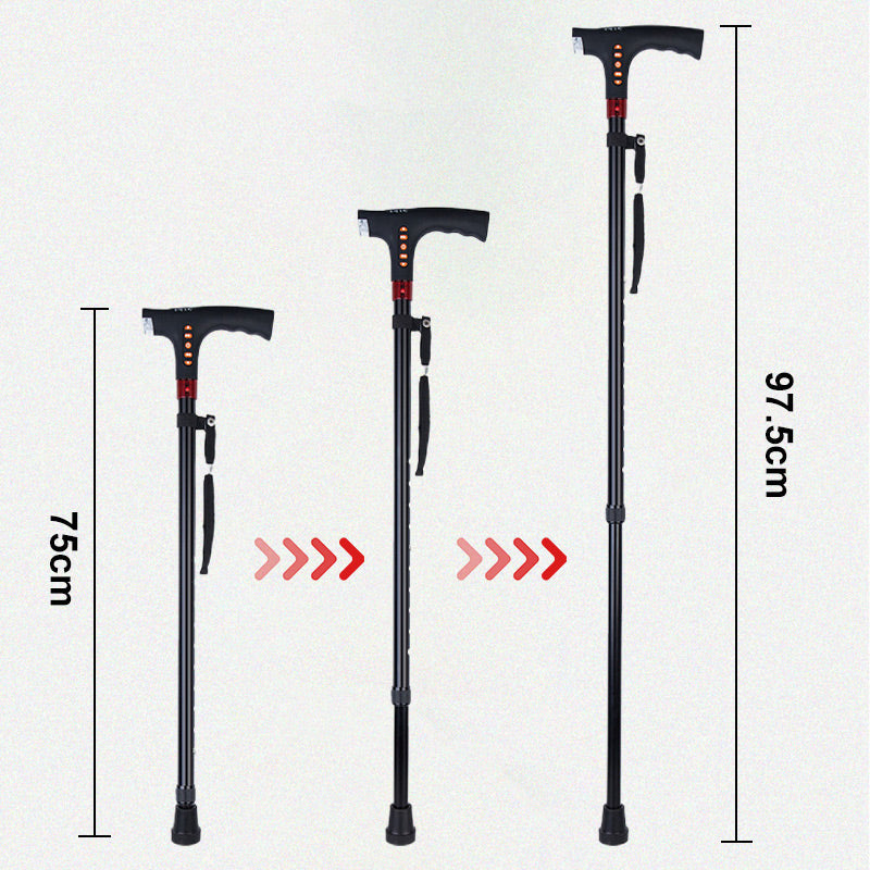 BowLift | Intelligent walking stick for elderly people with LED light