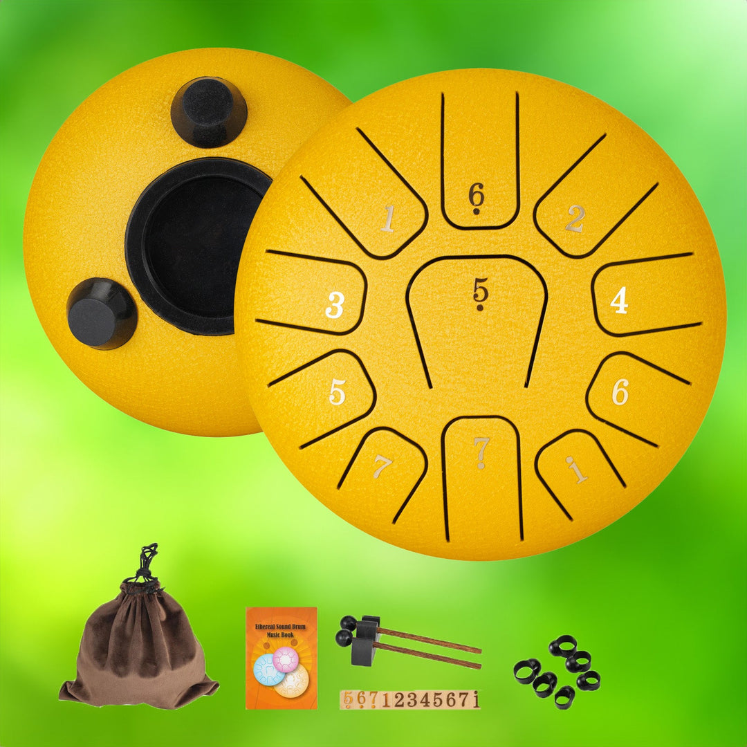 BowLift | Steel Tongue Drum - 6 Inch with 11 Notes