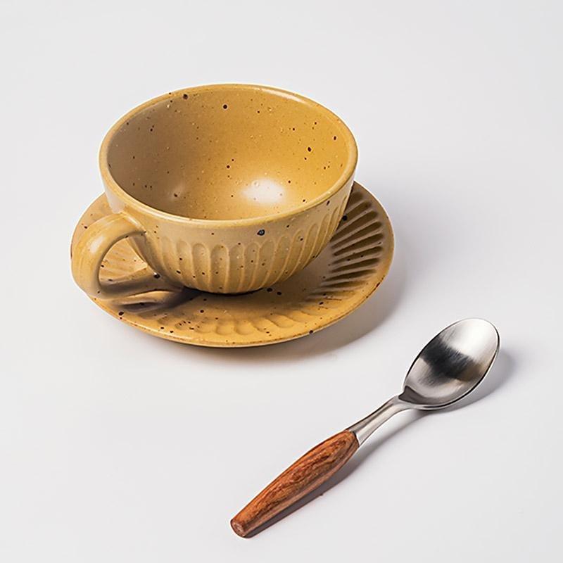 ElegantBowl – Set of 2 Stoneware Bowls with Spoon Bowlift