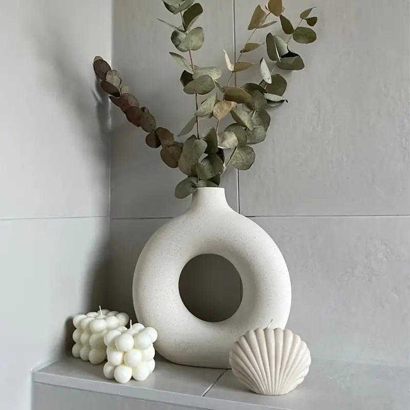 BowLift | TranquilGlass - Elegant Vase for a Serene Interior