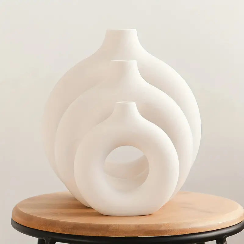 BowLift | TranquilGlass - Elegant Vase for a Serene Interior