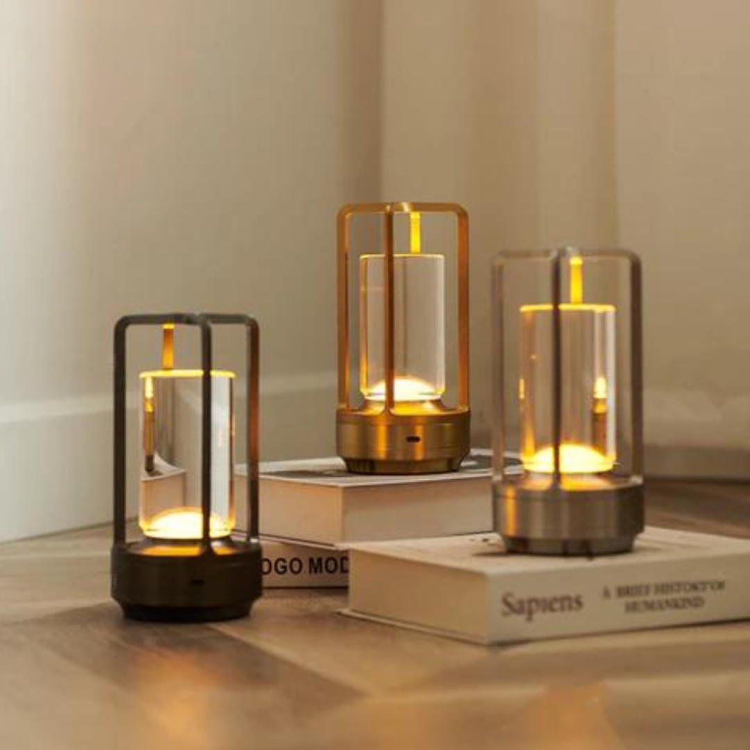 BowLift | Wireless LED Table Lamp with USB Charging
