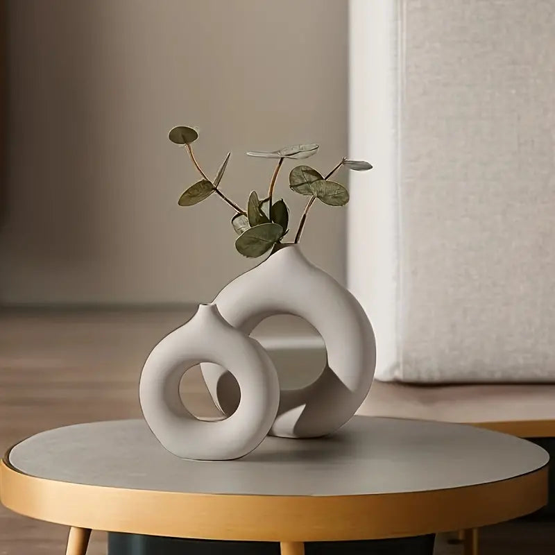 BowLift | TranquilGlass - Elegant Vase for a Serene Interior