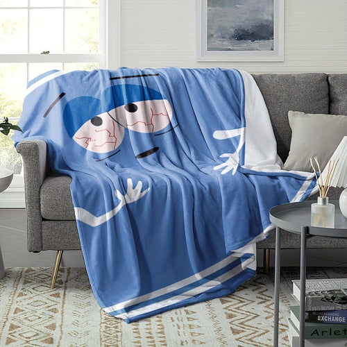 AnimeThrow – Reversible Flannel Blanket for Every Season Bowlift